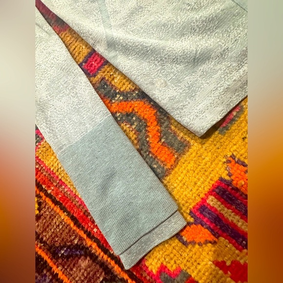 Lululemon Swiftly Speed Hooded 1/2 Zip Water Resistant Hoodie Aqua Smoke Sz 4 - Picture 7 of 8